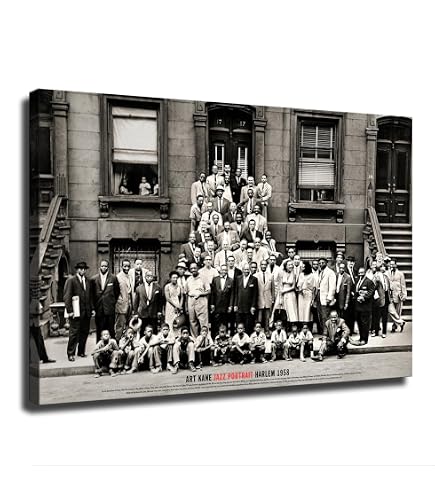 Amazon.com: Jazz Portrait - Harlem, 1958 2X Matted 28x39 Large